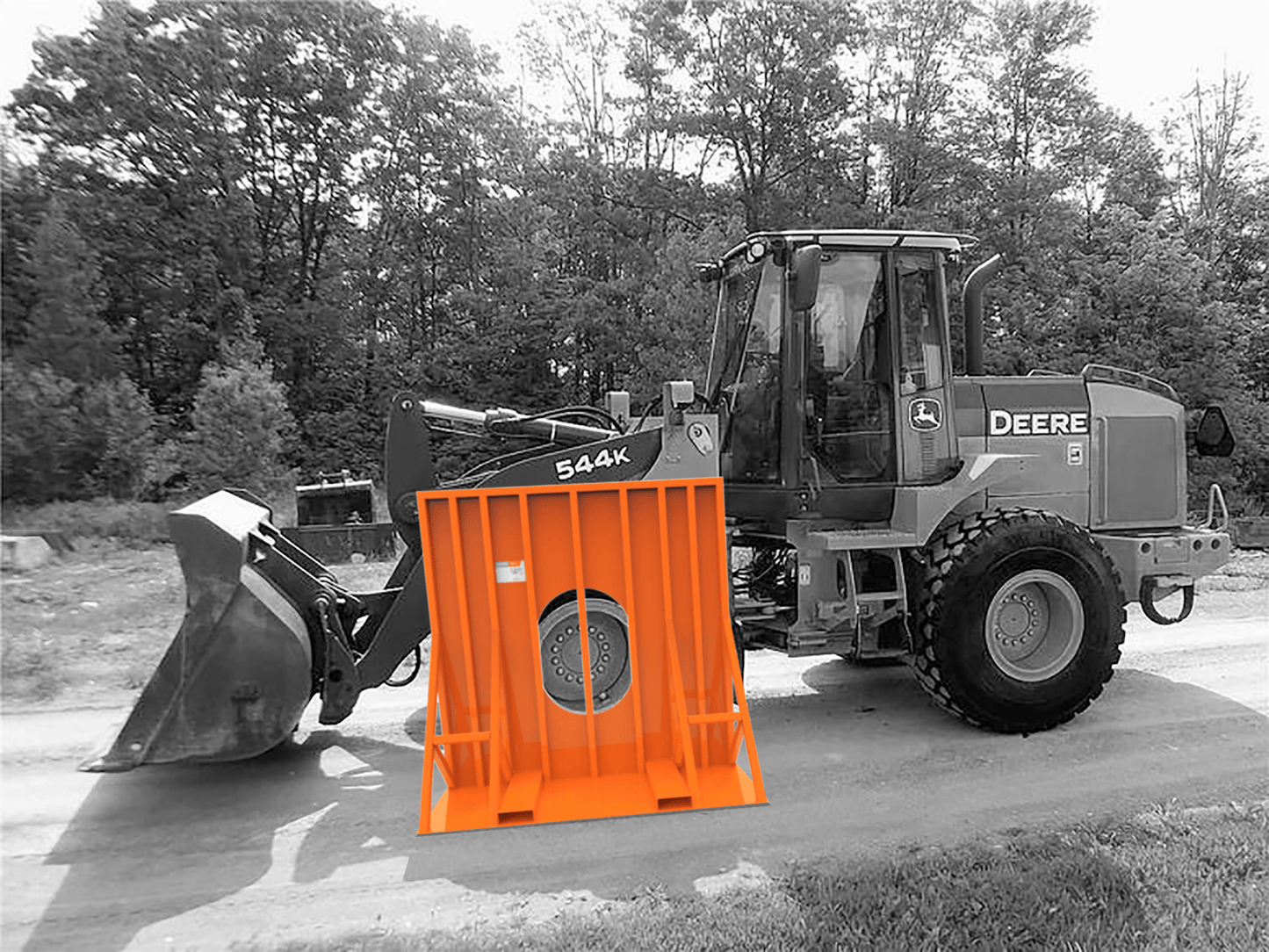 Tire Inflating Barrier 80'' - Tire Inflation Cage - Maventech